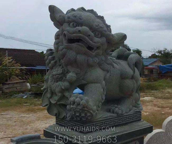 别墅庭院创意大理石石雕狮子博鱼网页版