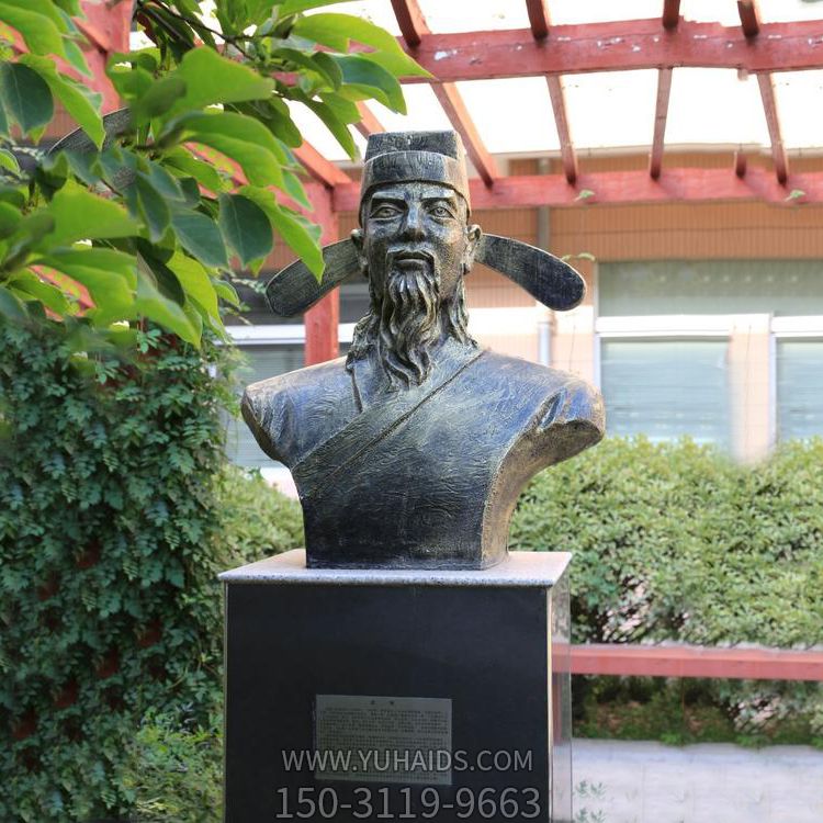 景区园林历史名人中国古代科学全才沈括铜雕头像博鱼网页版