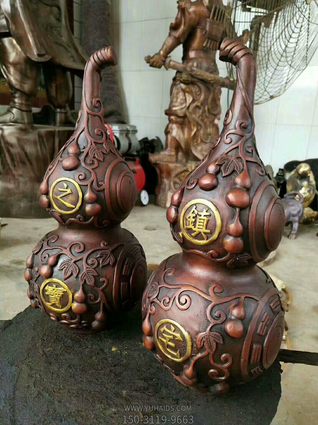 纯铜铸造古意葫芦博鱼网页版