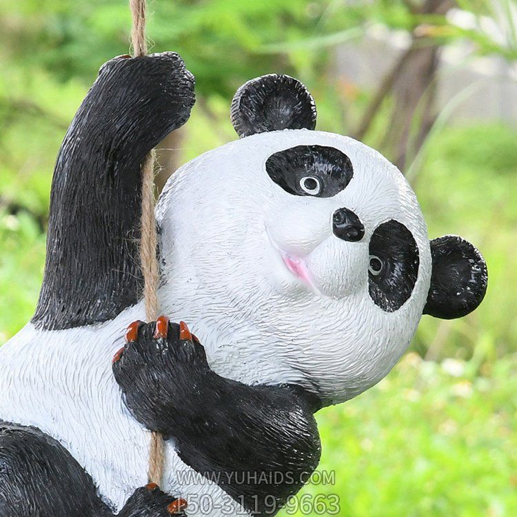 户外公园玻璃钢卡通熊猫博鱼网页版