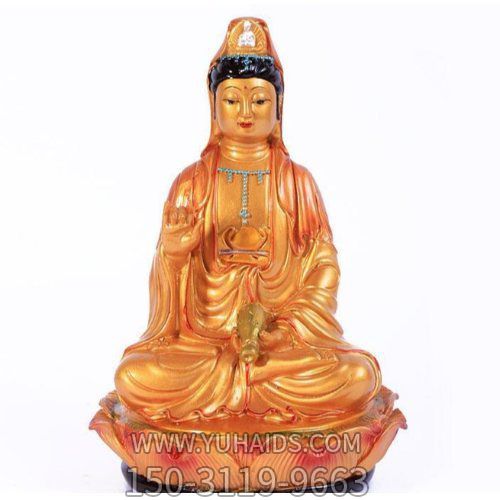 寺院景区室外摆放铜观音佛像博鱼网页版