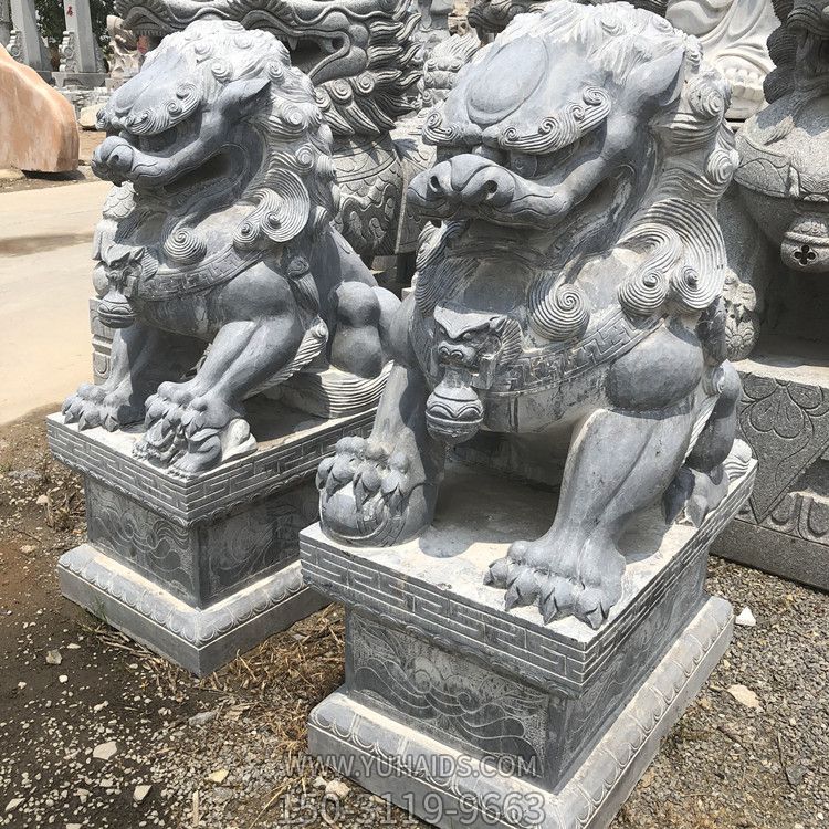 青石石雕镇宅招财别墅小区狮子博鱼网页版