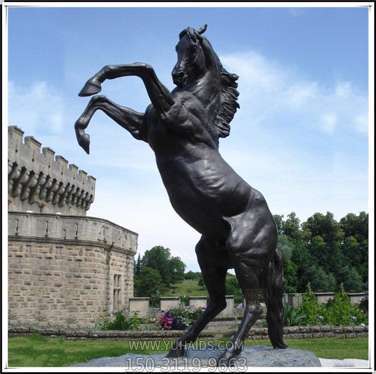 玻璃钢户外广场动物马博鱼网页版