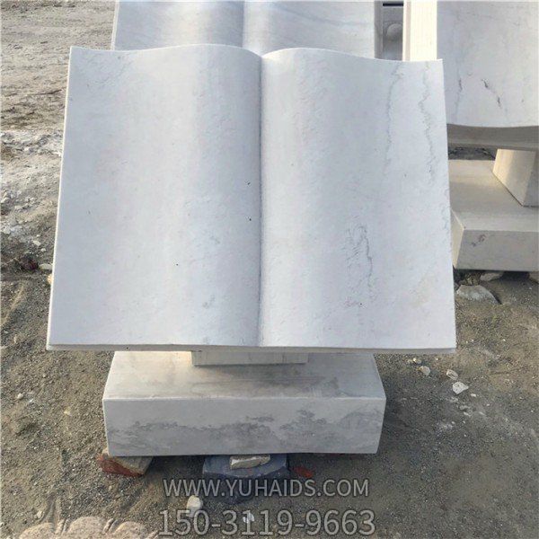 大理石石雕户外校园广场书籍博鱼网页版