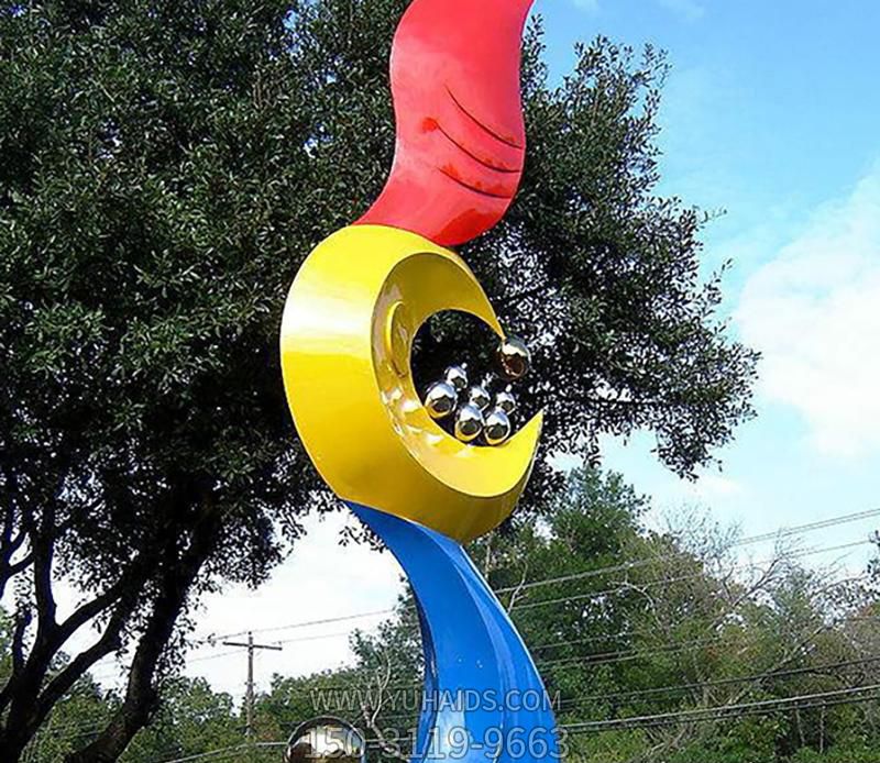 多色创意不锈钢喷漆海浪浪花博鱼网页版