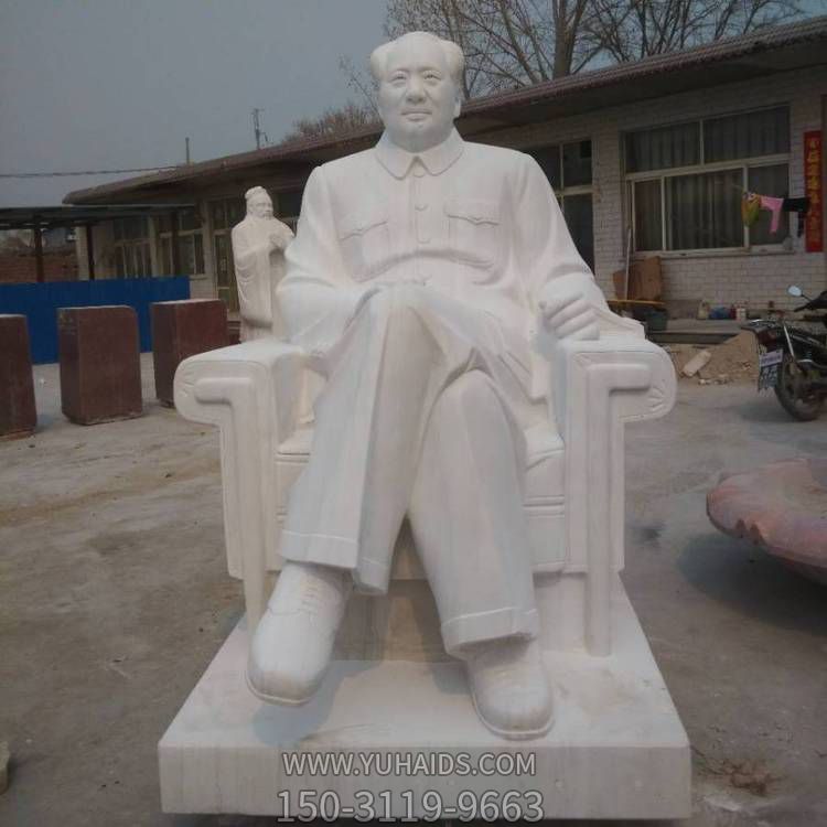 景区景点汉白玉石雕毛主席博鱼网页版