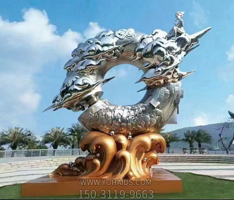 不锈钢园林景观大型广场园林摆件博鱼网页版