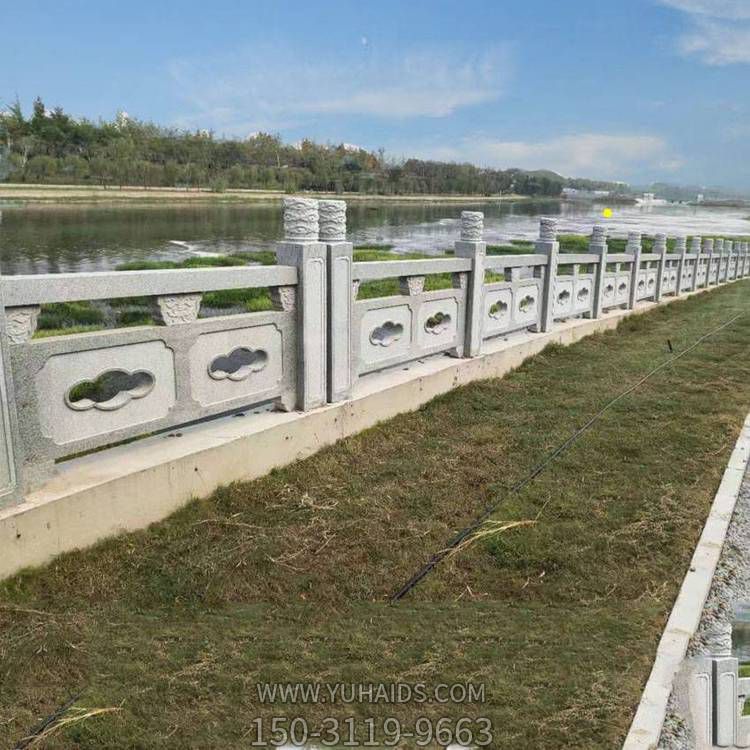 大理石石雕户外河道围栏博鱼网页版