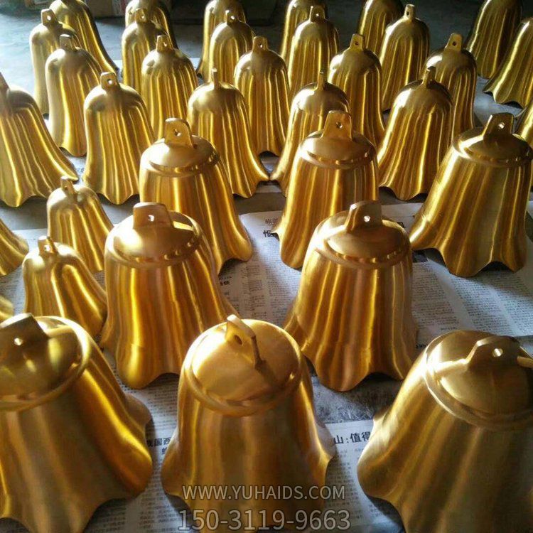 小型纯铜寺庙景观铜钟博鱼网页版