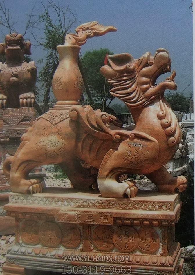 户外庭院镇宅辟邪神兽石雕貔貅博鱼网页版