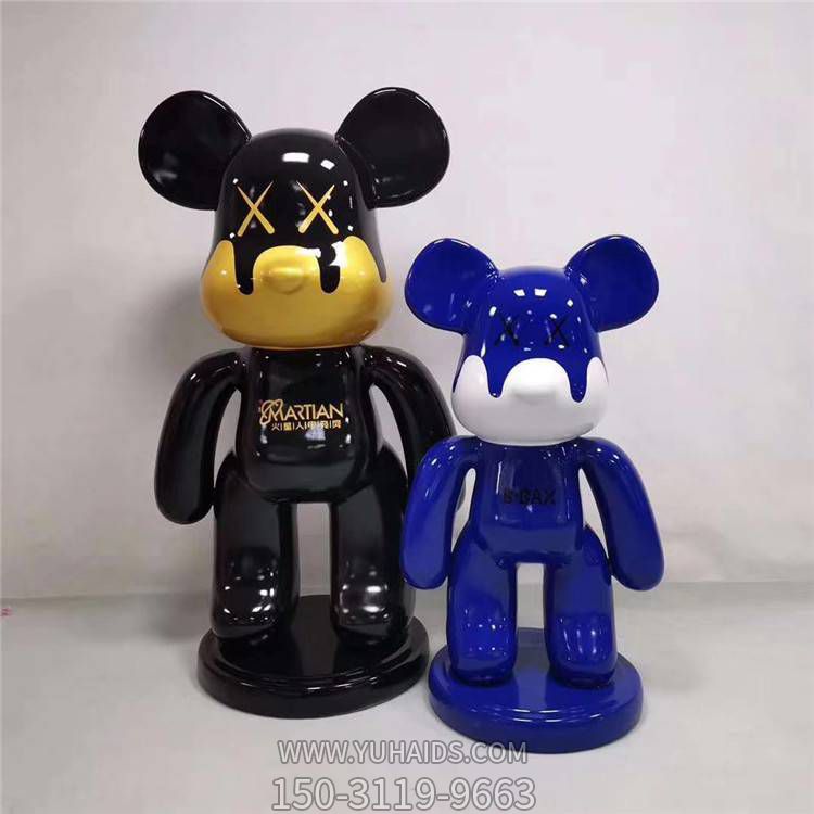 园林景观玻璃钢彩绘抽象景观摆件博鱼网页版