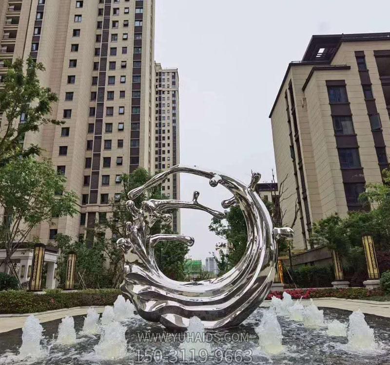 不锈钢海浪喷泉博鱼网页版