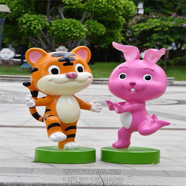 游乐园摆放玻璃钢生肖动物卡通博鱼网页版