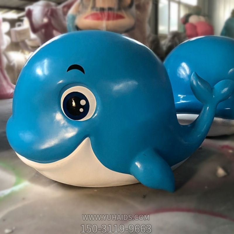商场摆放的玻璃钢卡通鲸鱼博鱼网页版