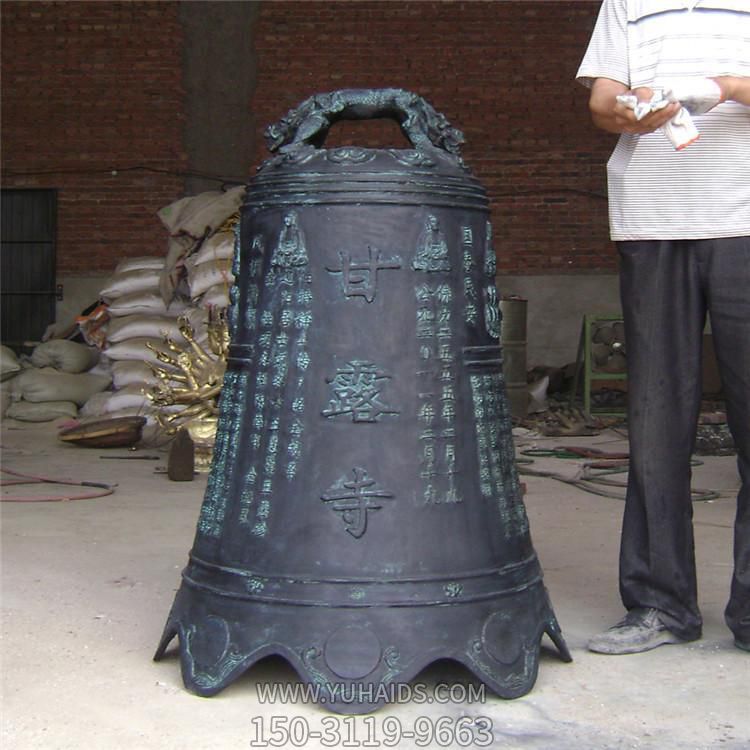 大型寺院摆放铸造祈福铜钟铁钟博鱼网页版