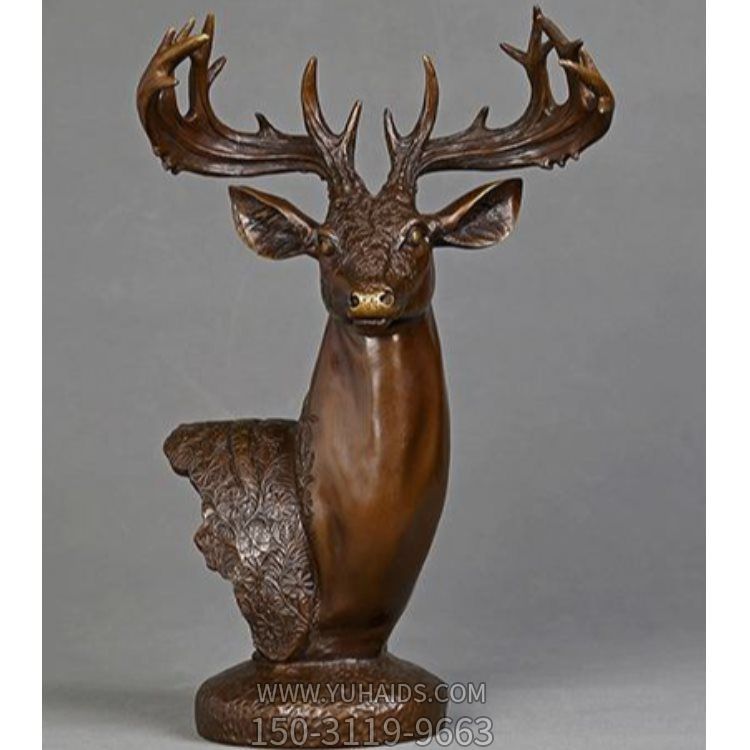 玻璃钢仿铜园林景区梅花鹿博鱼网页版