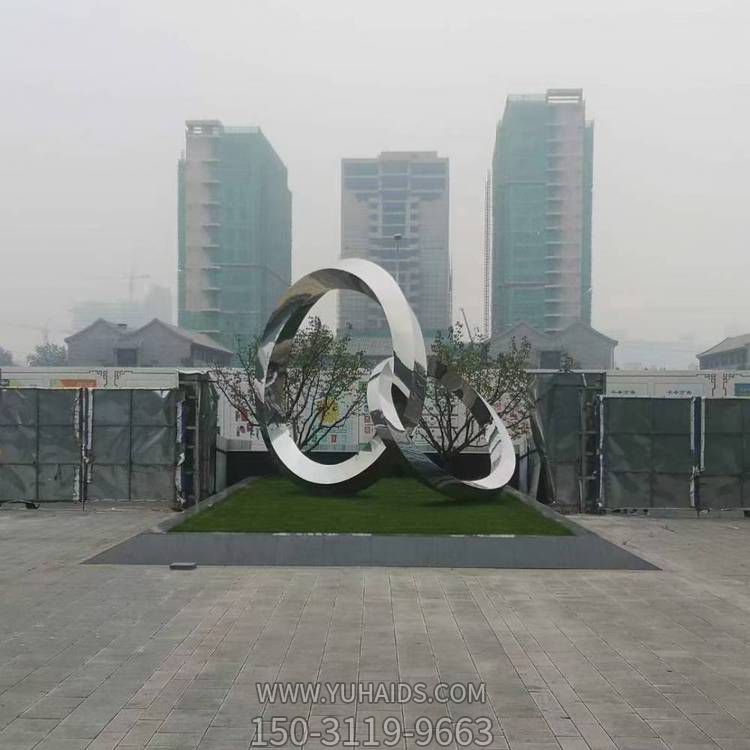 户外公园创意不锈钢园林景观博鱼网页版摆件