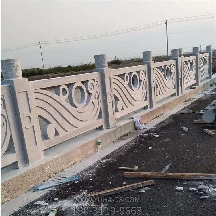 户外河道大理石石雕围栏博鱼网页版