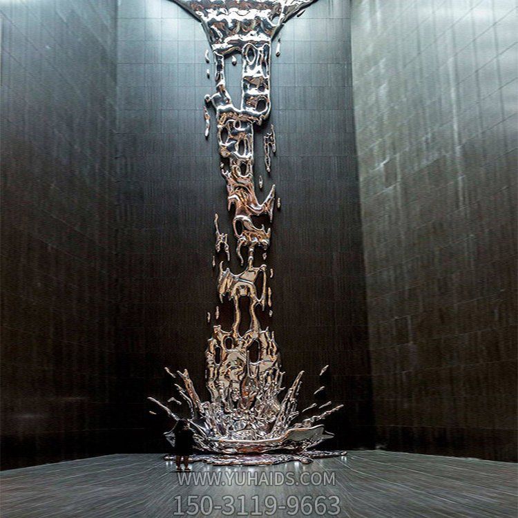 创意不锈钢流水景观博鱼网页版