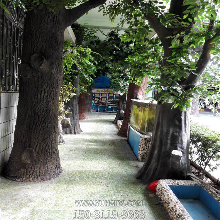 树脂仿真植物树饭店室内装饰 摆件博鱼网页版