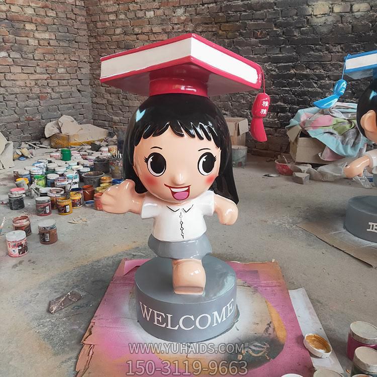 商场书店玻璃钢卡通人物博鱼网页版