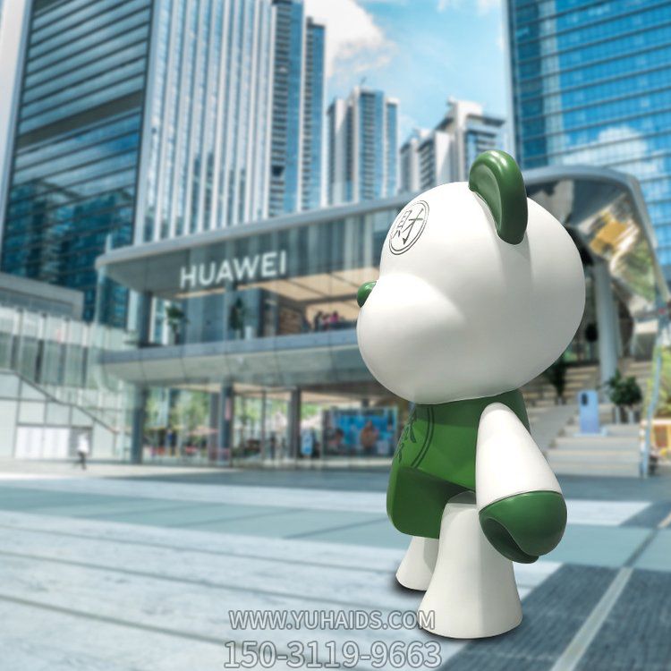 商场美陈摆件玻璃钢卡通人物博鱼网页版