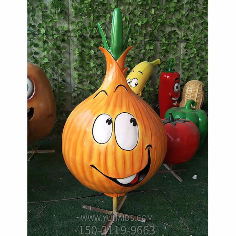 商场饭店创意玻璃钢卡通蔬菜博鱼网页版