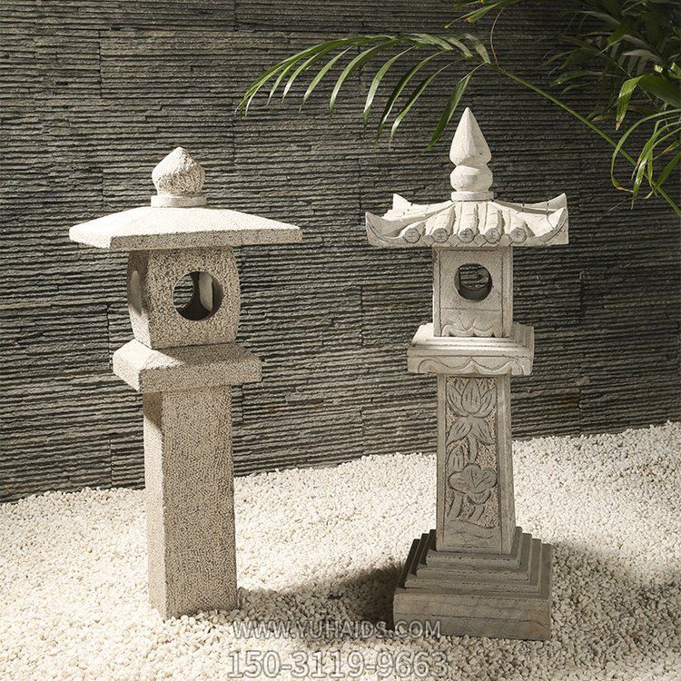 仿古石灯，中式古建装饰灯柱博鱼网页版