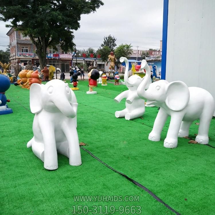 动物园玻璃钢抽象大象博鱼网页版