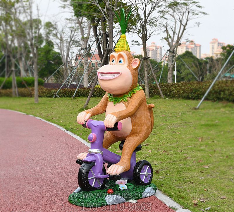 小区花园广场吉吉国王卡通玻璃钢博鱼网页版