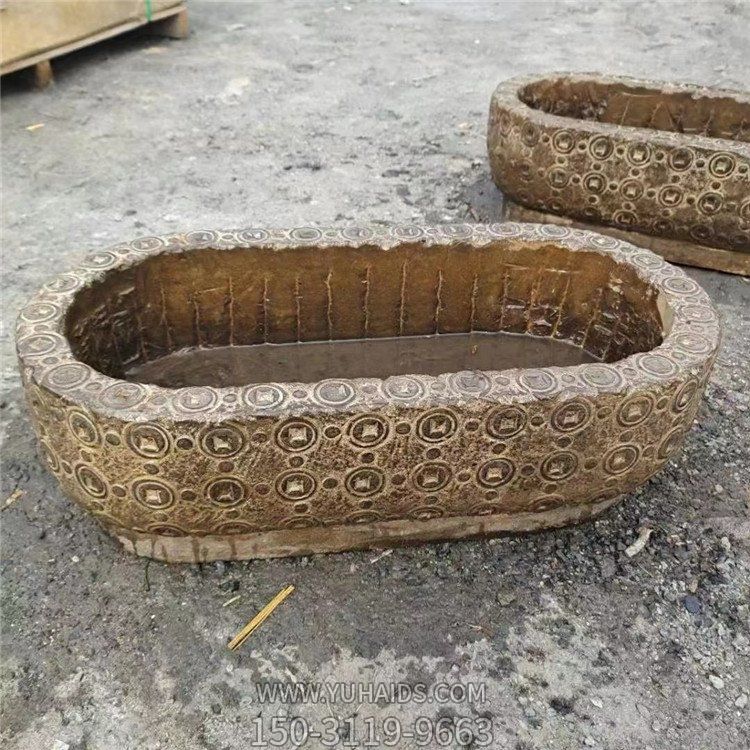 黄蜡石石雕园林景观养鱼种花老石槽博鱼网页版