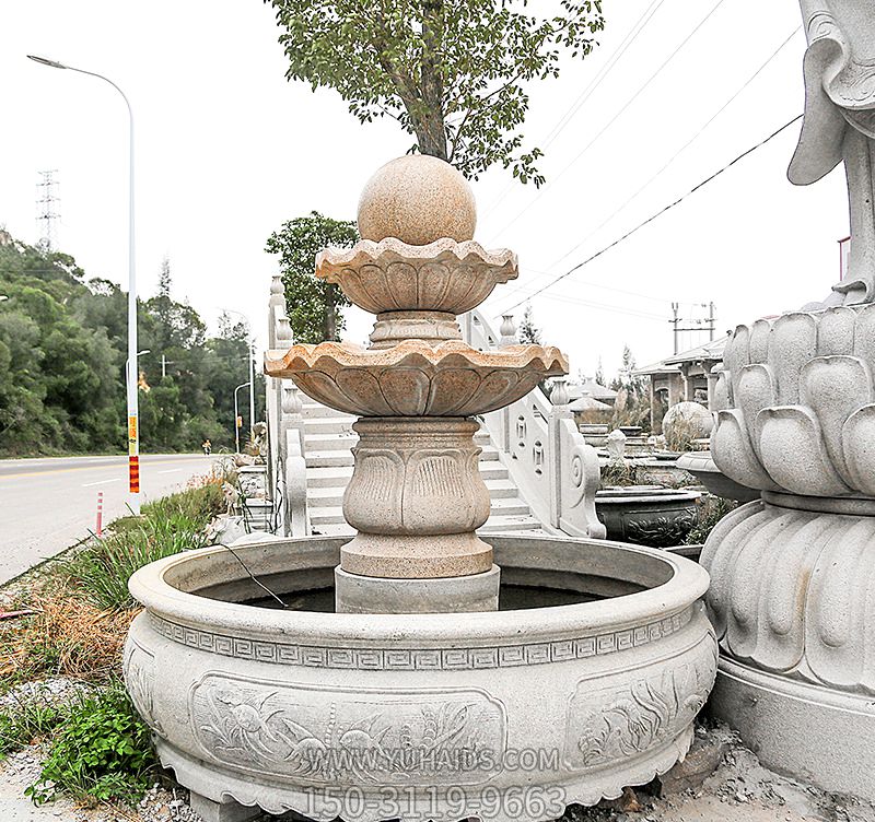 居家水池摆放大理石风水球博鱼网页版