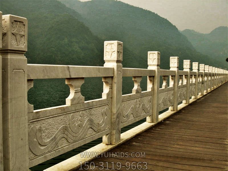 旅游景点湖边花岗岩防护栏杆博鱼网页版