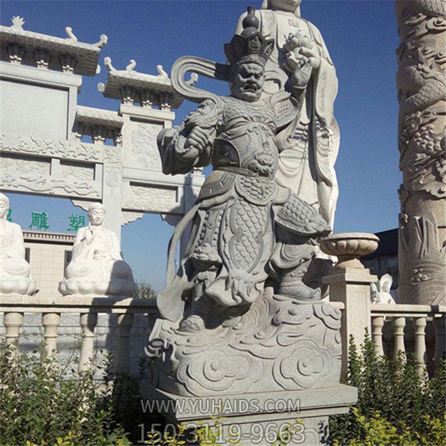 大理石石雕寺庙宗教四大金刚博鱼网页版