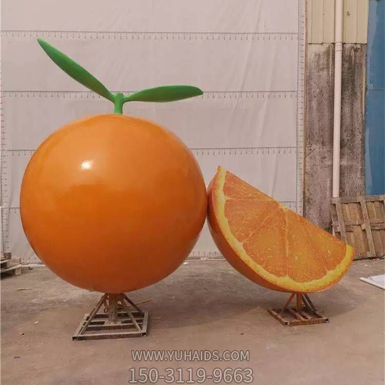 玻璃钢彩绘仿真水果橙子摆件博鱼网页版
