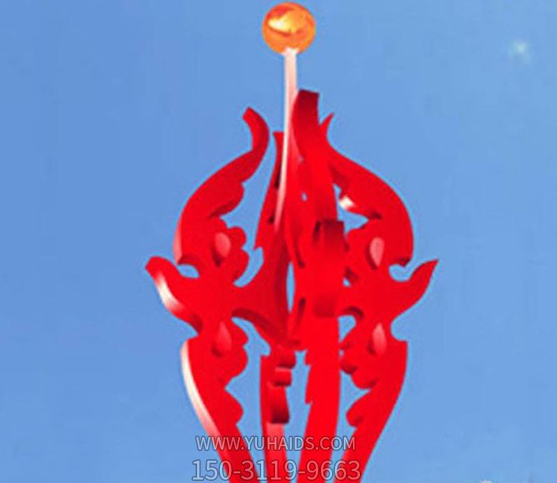 观光景区图腾不锈钢火苗博鱼网页版