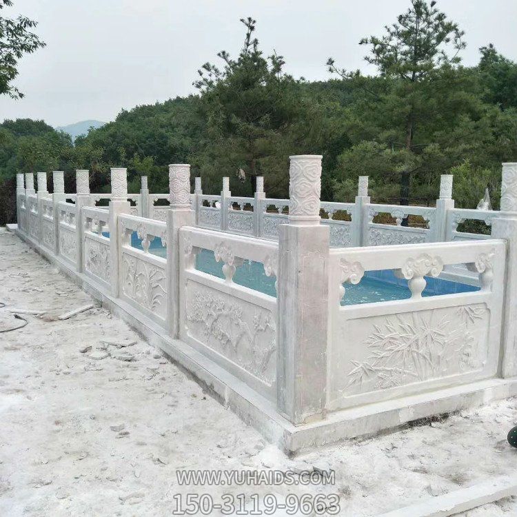 园林户外河道大理石雕护栏博鱼网页版