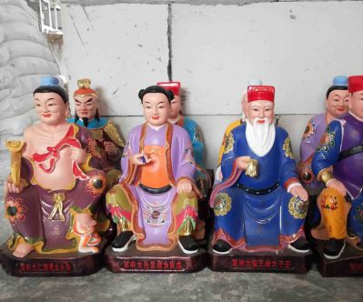 玻璃钢彩绘寺庙供奉神佛人物景观太岁博鱼网页版