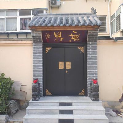 别墅庭院门口镇宅仿古做旧抱鼓石博鱼网页版