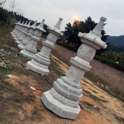 寺庙户外石雕佛塔博鱼网页版