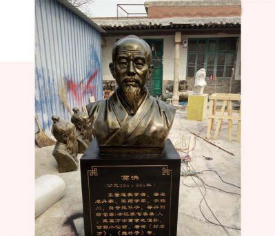 古代人物铜雕学院葛洪博鱼网页版
