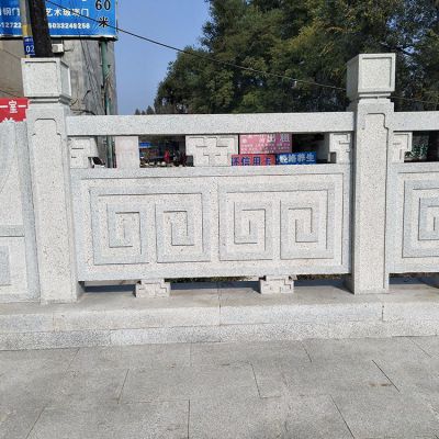 大理石石雕景观园林河道围栏博鱼网页版