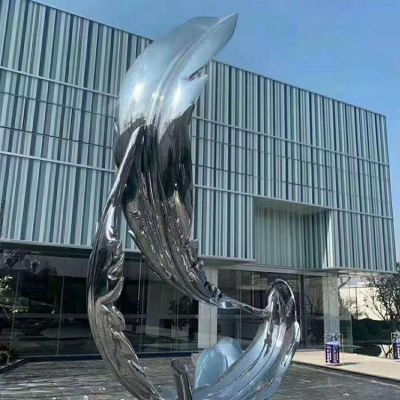 酒店会所不锈钢镜面园林景观羽毛博鱼网页版