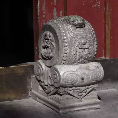 庭院门口大型浮雕抱鼓石博鱼网页版