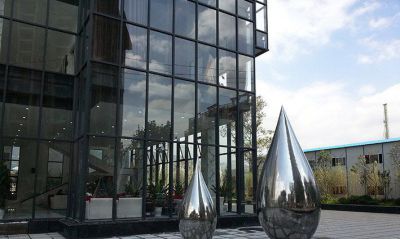 城市创意不锈钢水滴博鱼网页版