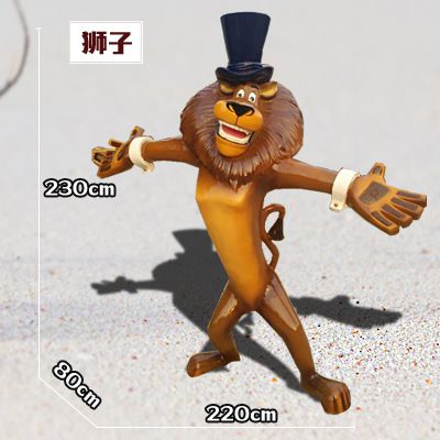 动物园玻璃钢卡通童趣狮子博鱼网页版