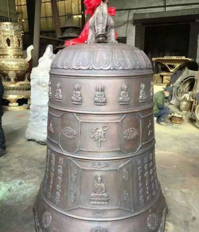 寺庙铜雕钟铸铜钟博鱼网页版