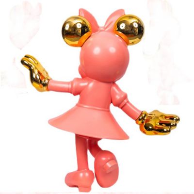 商场园林景观玻璃钢卡通米妮博鱼网页版