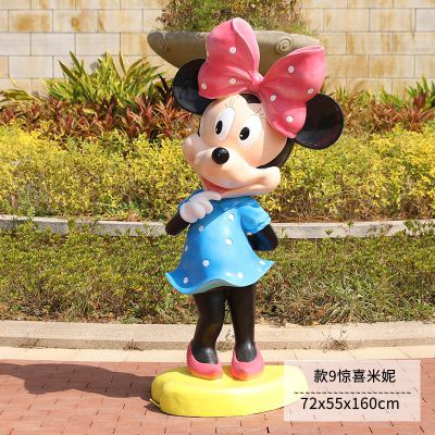 景区一只穿蓝色裙子玻璃钢彩绘米老鼠博鱼网页版