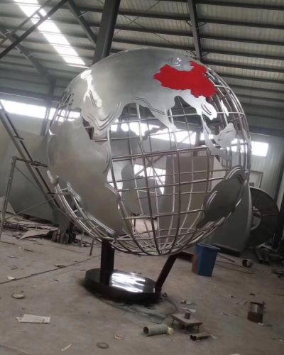 不锈钢网格金属镂空地球仪博鱼网页版